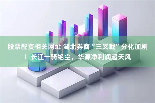 股票配资相关网址 湖北券商“三叉戟”分化加剧！长江一骑绝尘，华源净利润超天风